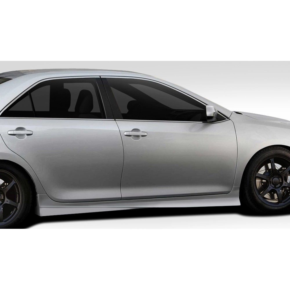 Duraflex 109341 - Racer Side Skirt Rocker Panels For 2012-2014 Toyota Camry - 2 Piece