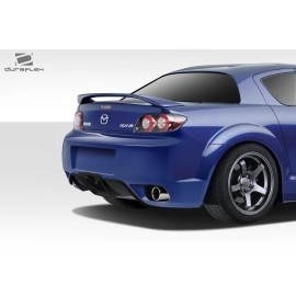 Duraflex 109488 - K-1 Rear Bumper Cover For 2004-2008 Mazda RX8 - 1 Piece