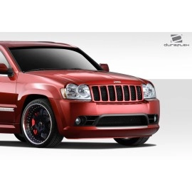 Duraflex 109549 - SRT Look Front Bumper Cover For 2005-2007 Jeep Grand Cherokee - 1 Piece