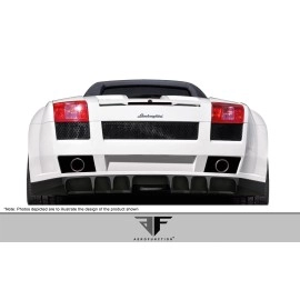 Aero Function 109604 - AF-1 Wide Body Rear Bumper Cover For 2004-2008 Lamborghini Gallardo - 1 Piece