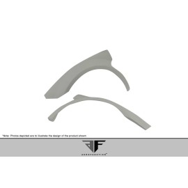 Aero Function 109605 - AF-1 Wide Body Front Fender Flares For 2004-2008 Lamborghini Gallardo - 2 Piece