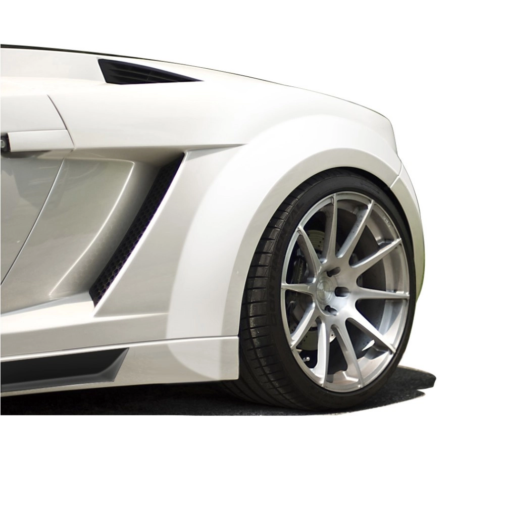Aero Function 109606 - AF-1 Wide Body Rear Fender Flares For 2004-2008 Lamborghini Gallardo - 2 Piece