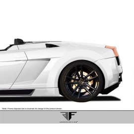 Aero Function 109606 - AF-1 Wide Body Rear Fender Flares For 2004-2008 Lamborghini Gallardo - 2 Piece