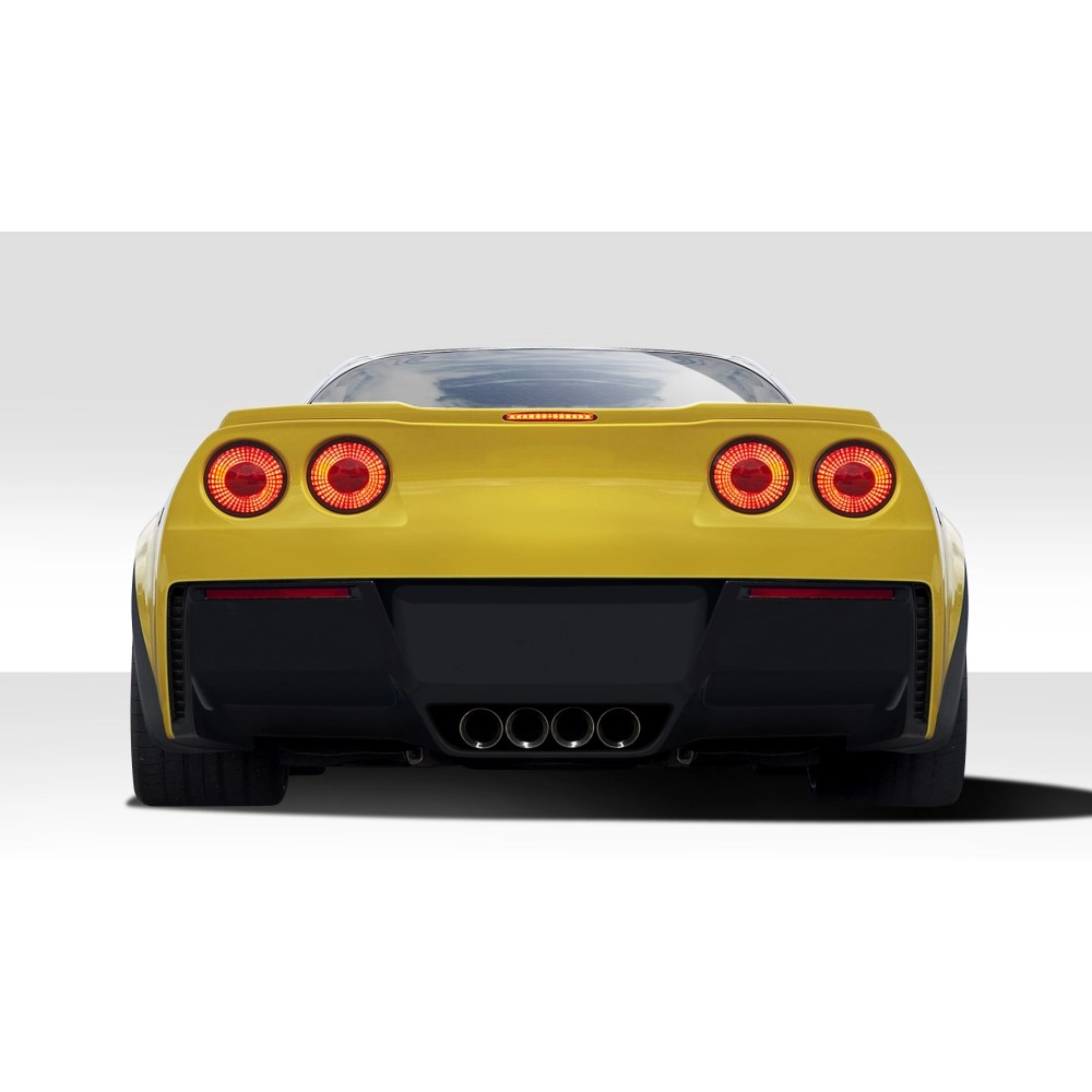 Duraflex 109690 - Stingray Z Rear Bumper Cover For 2005-2013 Chevrolet Corvette - 1 Piece