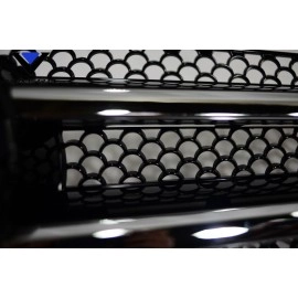 Vaero 109856 - C63 Look Conversion Grille and Mounting Accessories For 2008-2011 Mercedes C Class - 1 Piece