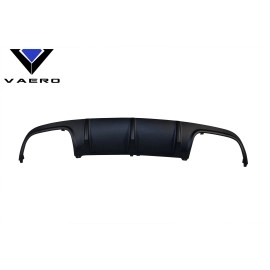 Vaero 109859 - C63 V1 Look Rear Bumper Cover For 2008-2014 Mercedes C Class - 1 Piece