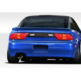Duraflex 109978 - Supercool Rear Bumper Cover For 1989-1994 Nissan 240SX S13 HB - 1 Piece