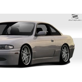 Duraflex 109989 - Supercool Side Skirt Rocker Panels For 1995-1998 Nissan 240SX - 2 Piece