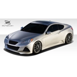 Duraflex 107752 - J-Spec Front Bumper Cover For 2010-2012 Hyundai Genesis - 1 Piece
