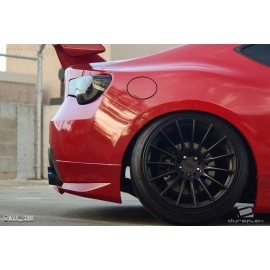 Duraflex 112205 - Modellista Look Rear Add Ons Spat Extensions For 2013-2020 FRS 86 BRZ - 2 Piece