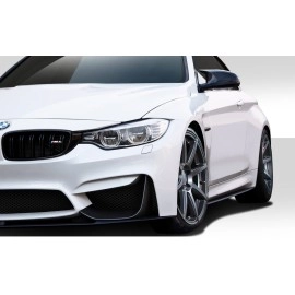Duraflex 112215 - M Performance Look Front Add Ons Spat Extensions For 2014-2018 BMW M3 - 2 Piece