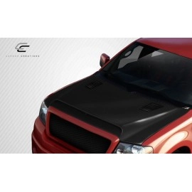 Carbon Creations 112247 - Super Snake Look Hood For 2004-2008 Ford F150 - 1 Piece