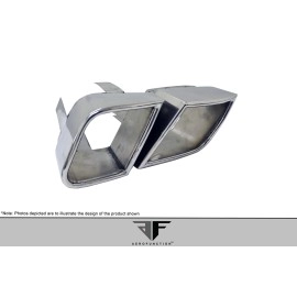 Aero Function 112287 - AF-4 Exhaust Tips For 2011-2014 Porsche Cayenne - 4 Piece