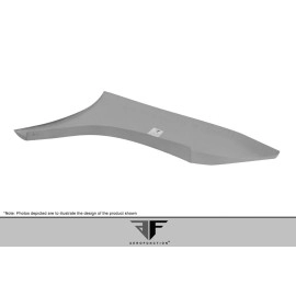Aero Function 112294 - AF-1 Wide Body Front Fenders For 2008-2015 Lexus LX - 2 Piece