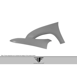 Aero Function 112294 - AF-1 Wide Body Front Fenders For 2008-2015 Lexus LX - 2 Piece