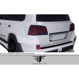Aero Function 112295 - AF-1 Wide Body Rear Fender Flares For 2008-2015 Lexus LX - 4 Piece