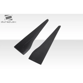 Duraflex 112315 - GT Concept Rear Add Ons Spat Extensions For 2015-2017 Ford Mustang - 2 Piece