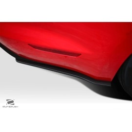 Duraflex 112315 - GT Concept Rear Add Ons Spat Extensions For 2015-2017 Ford Mustang - 2 Piece