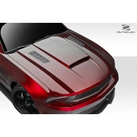 Duraflex 112352 - CVX Version 3 Hood For 2010-2012 Ford Mustang - 3 Piece
