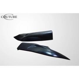 Couture 112386 - Polyurethane Vortex Rear Add Ons Spat Extensions For 2010-2014 Honda Insight - 2 Piece