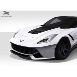 Duraflex 112424 - Gran Veloce Front Bumper For 2014-2019 Chevrolet Corvette - 1 Piece