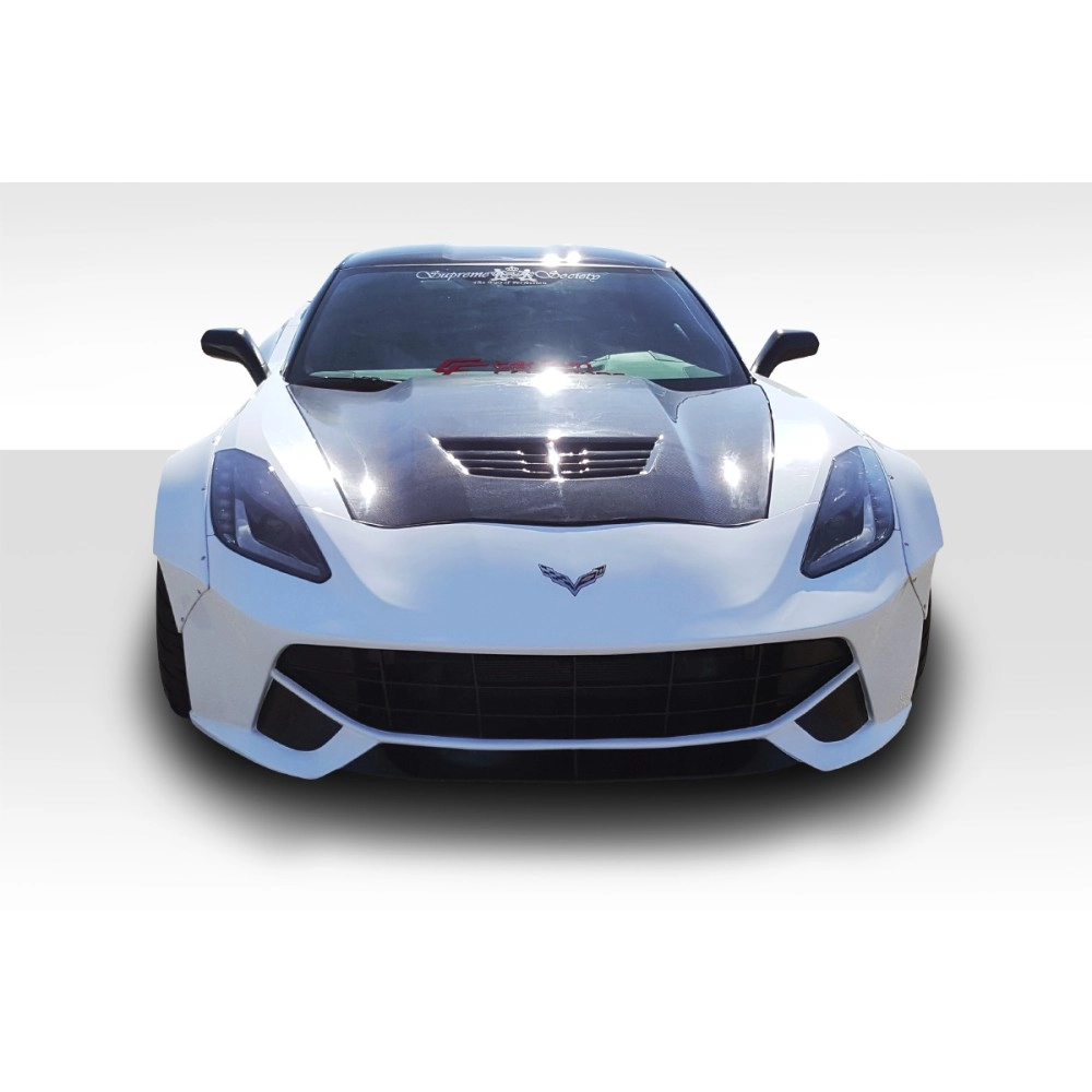 Duraflex 112424 - Gran Veloce Front Bumper For 2014-2019 Chevrolet Corvette - 1 Piece
