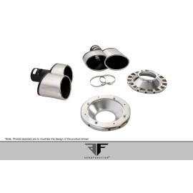 Extreme Dimensions 112527 - Eros Version 1 Exhaust Tips For 2013-2015 Toyota Land Cruiser - 2 Piece