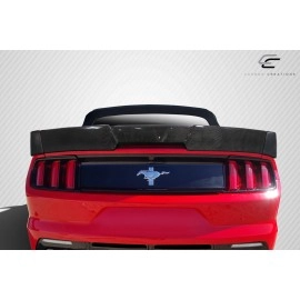 Carbon Creations 112638 - Grid Rear Wing Spoiler For 2015-2023 Ford Mustang Convertible - 3 Piece