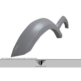 Aero Function 112661 - AF-1 Wide Body Front Fender Flares For 2014-2018 BMW X5 - 2 Piece