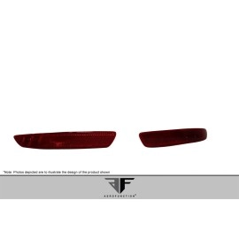 Aero Function 112667 - AF-1 Wide Body Reflective Caps For 2014-2018 BMW X5 - 2 Piece