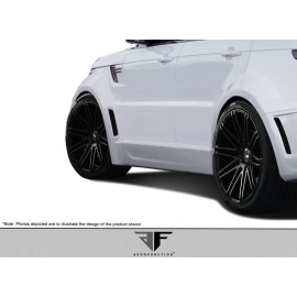 Aero Function 112681 - AF-2 Wide Body Front Door Caps For 2014-2022 Land Rover Range Rover Sport - 2 Piece