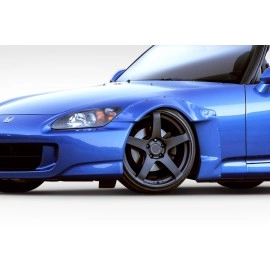 Duraflex 112742 - Circuit Front Fender Flares For 2000-2009 Honda S2000 - 2 Piece