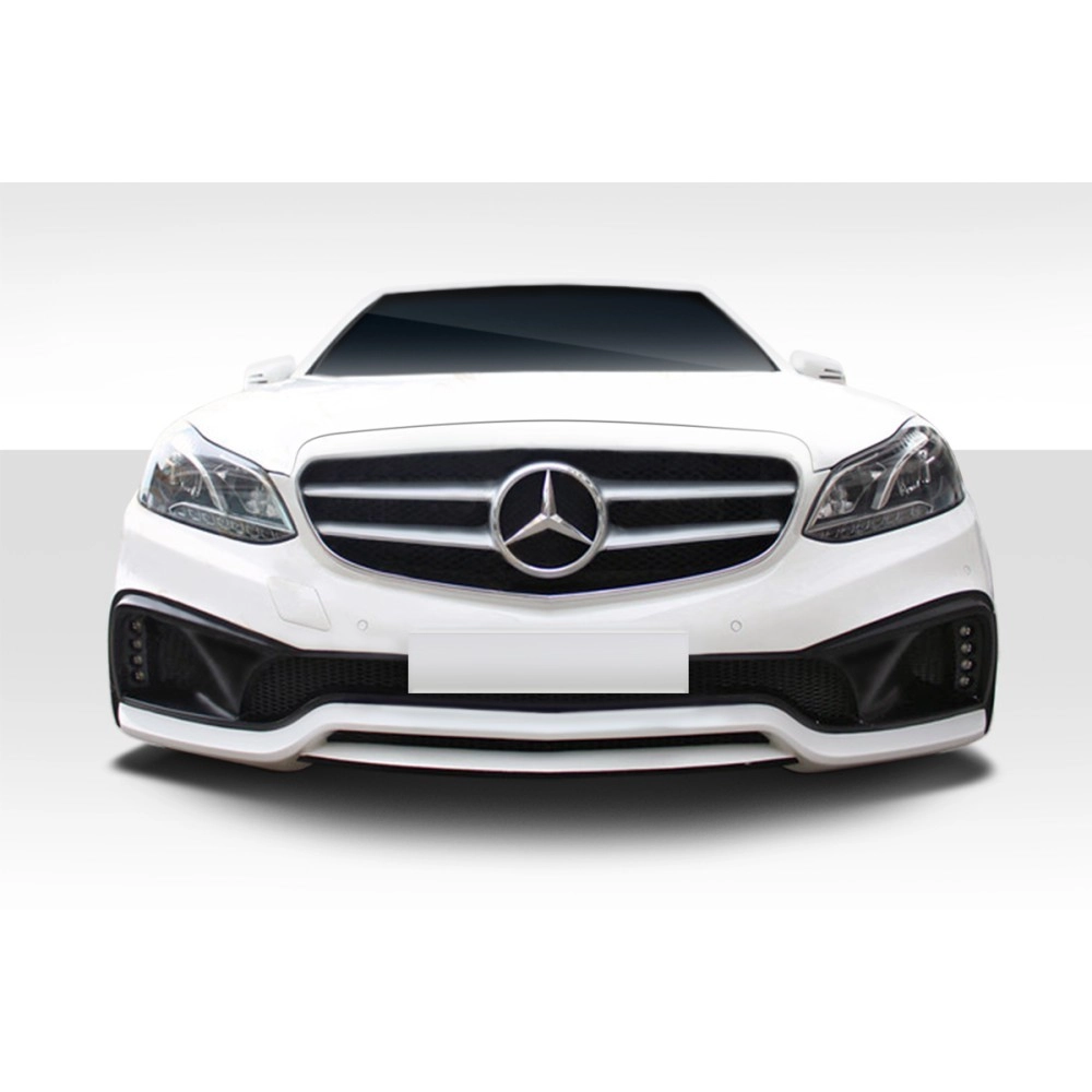Duraflex 112803 - Eros Version 2 Front Bumper For 2014-2016 Mercedes E Class - 1 Piece