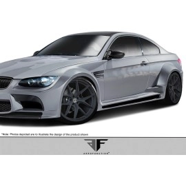 Aero Function 112891 - AF-5 Wide Body Side Skirts For 2008-2013 BMW M3 - 2 Piece