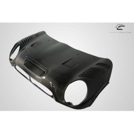 Carbon Creations 112897 - DriTech Racer Hood For 2002-06 MINI Cooper | 05-2008 Convertible R52 - 1 Piece