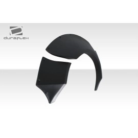 Duraflex 113017 - Grid Rear Fender Flares For 2016-2018 Chevrolet Camaro - 4 Piece