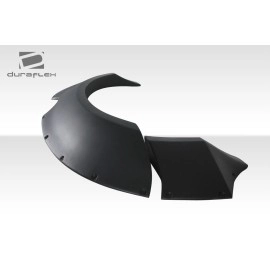 Duraflex 113017 - Grid Rear Fender Flares For 2016-2018 Chevrolet Camaro - 4 Piece