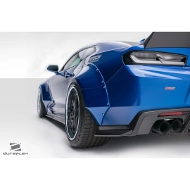 Duraflex 113017 - Grid Rear Fender Flares For 2016-2018 Chevrolet Camaro - 4 Piece
