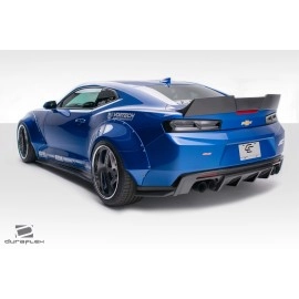 Duraflex 113017 - Grid Rear Fender Flares For 2016-2018 Chevrolet Camaro - 4 Piece