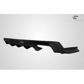 Carbon Creations 113050 - Grid Rear Diffuser For 2016-2018 Chevrolet Camaro - 1 Piece