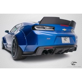 Carbon Creations 113050 - Grid Rear Diffuser For 2016-2018 Chevrolet Camaro - 1 Piece