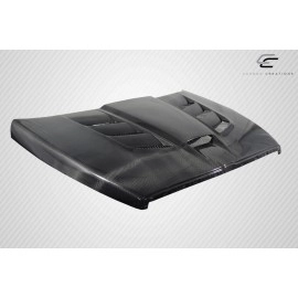 Carbon Creations 113120 - DriTech Viper Look Hood For 1994-2001 Dodge Ram - 1 Piece
