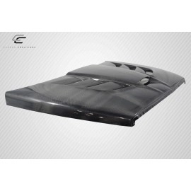 Carbon Creations 113120 - DriTech Viper Look Hood For 1994-2001 Dodge Ram - 1 Piece