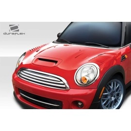 Duraflex 113314 - Racer Hood For 2007-2015 MINI Cooper - 1 Piece
