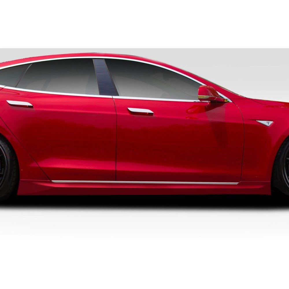 Duraflex 113552 - UTech Side Skirts For 2012-2023 Tesla Model S - 2 Piece