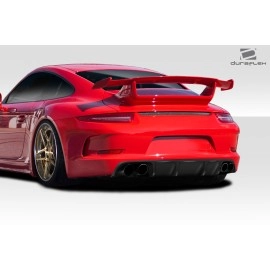 Duraflex 113578 - Eros GT3 Look Rear Bumper For 2012-2015 Porsche 991 - 2 Piece