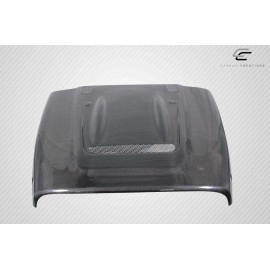 Carbon Creations 113640 - Heat Reduction Hood For 1997-2006 Jeep Wrangler - 1 Piece