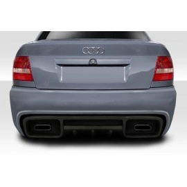 Duraflex 113673 - Version 2 Rear Bumper For 1996-2001 Audi A4 - 1 Piece