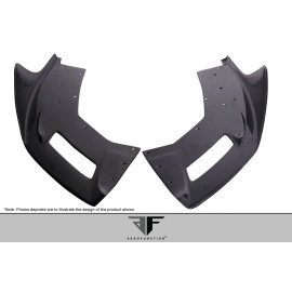 Aero Function 113745 - AF-1 Front Aero Splitters For 2011-2017 Lamborghini Aventador - 2 Piece