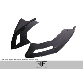 Aero Function 113745 - AF-1 Front Aero Splitters For 2011-2017 Lamborghini Aventador - 2 Piece